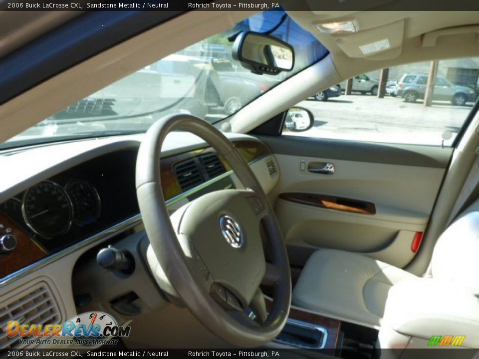 2006 Buick LaCrosse CXL Sandstone Metallic / Neutral Photo #17