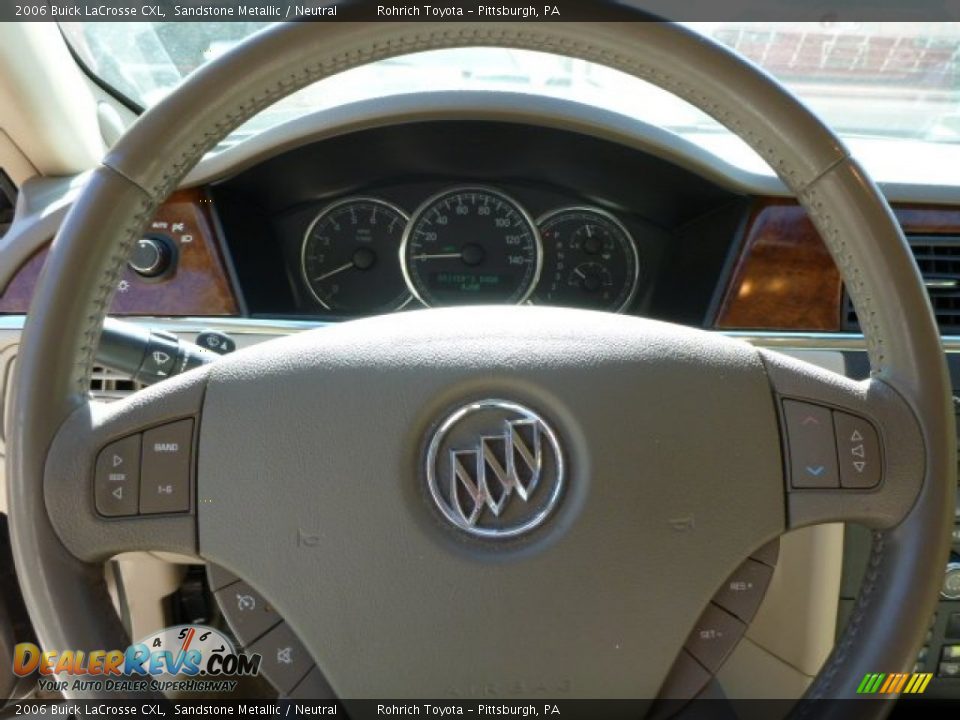 2006 Buick LaCrosse CXL Sandstone Metallic / Neutral Photo #18