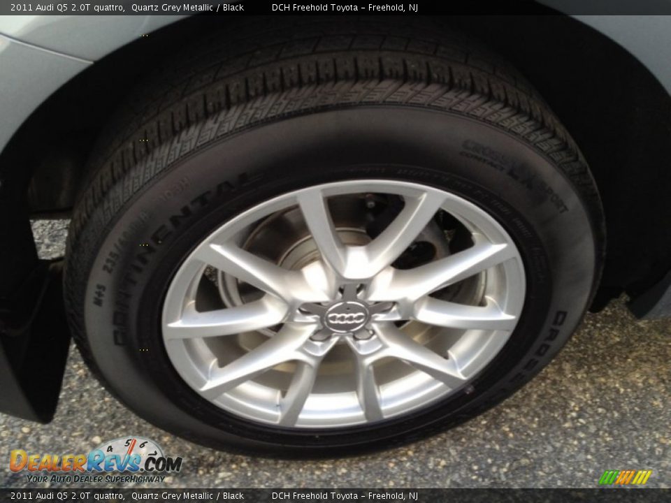 2011 Audi Q5 2.0T quattro Quartz Grey Metallic / Black Photo #26