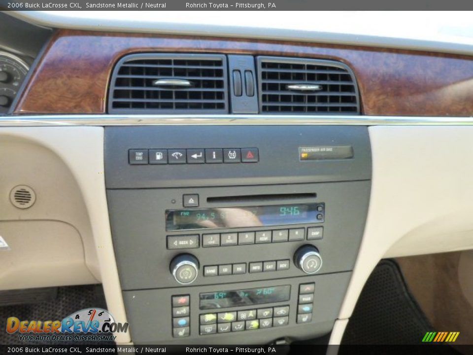 Controls of 2006 Buick LaCrosse CXL Photo #19