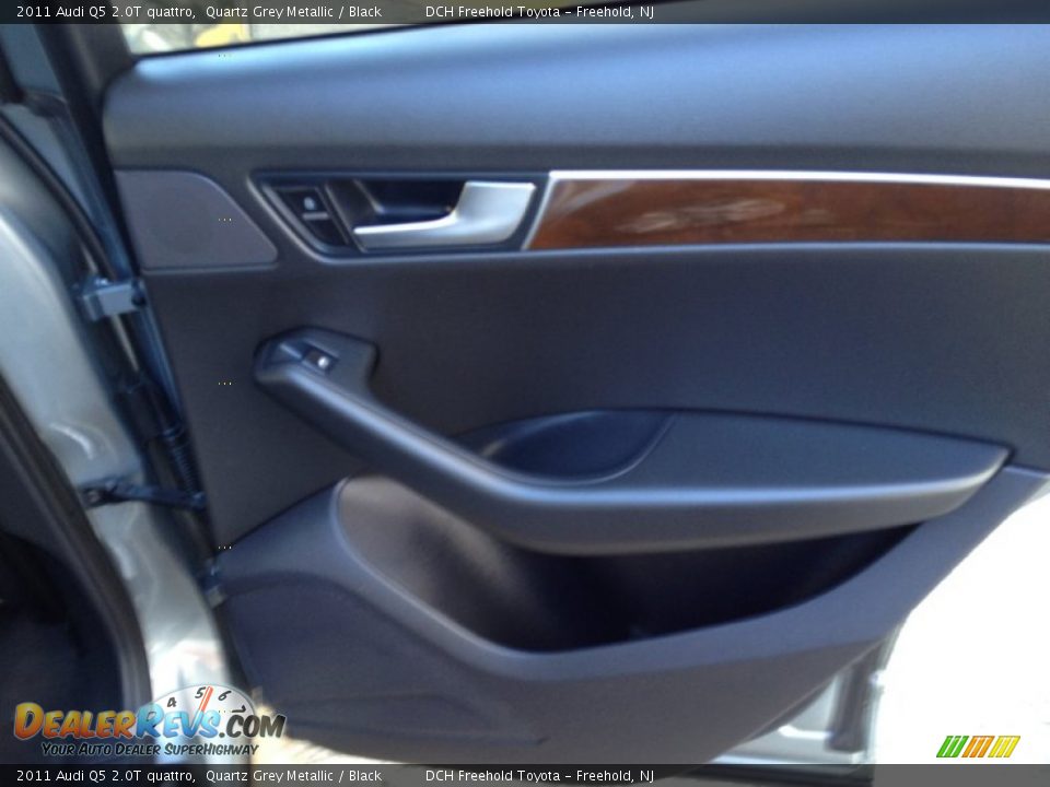 2011 Audi Q5 2.0T quattro Quartz Grey Metallic / Black Photo #27