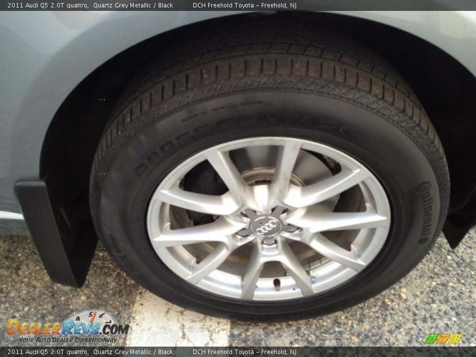 2011 Audi Q5 2.0T quattro Quartz Grey Metallic / Black Photo #32