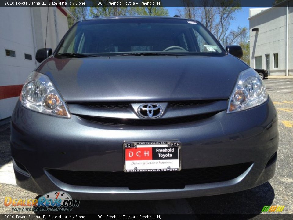 2010 Toyota Sienna LE Slate Metallic / Stone Photo #2