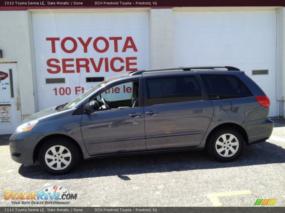 2010 Toyota Sienna LE Slate Metallic / Stone Photo #3