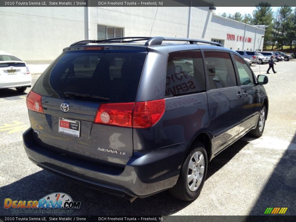2010 Toyota Sienna LE Slate Metallic / Stone Photo #6