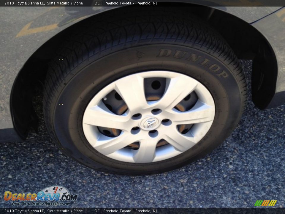 2010 Toyota Sienna LE Slate Metallic / Stone Photo #7