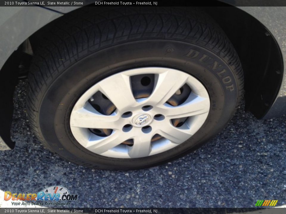 2010 Toyota Sienna LE Slate Metallic / Stone Photo #8