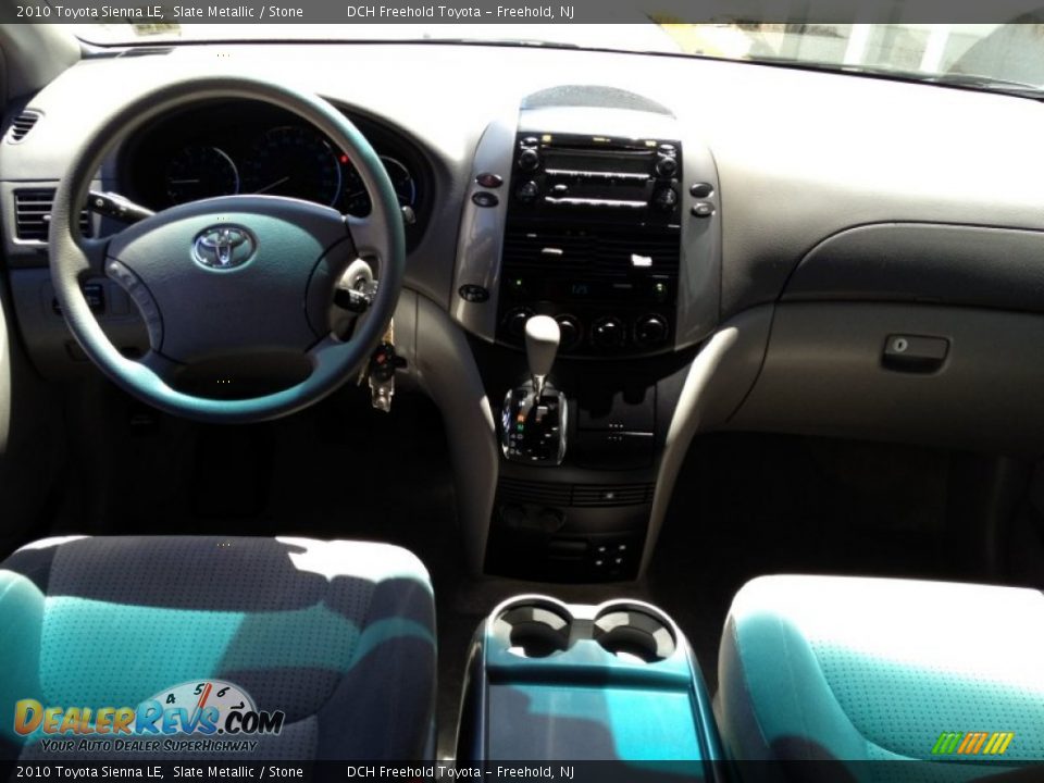 2010 Toyota Sienna LE Slate Metallic / Stone Photo #10