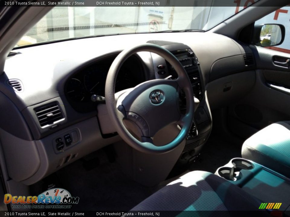 2010 Toyota Sienna LE Slate Metallic / Stone Photo #12