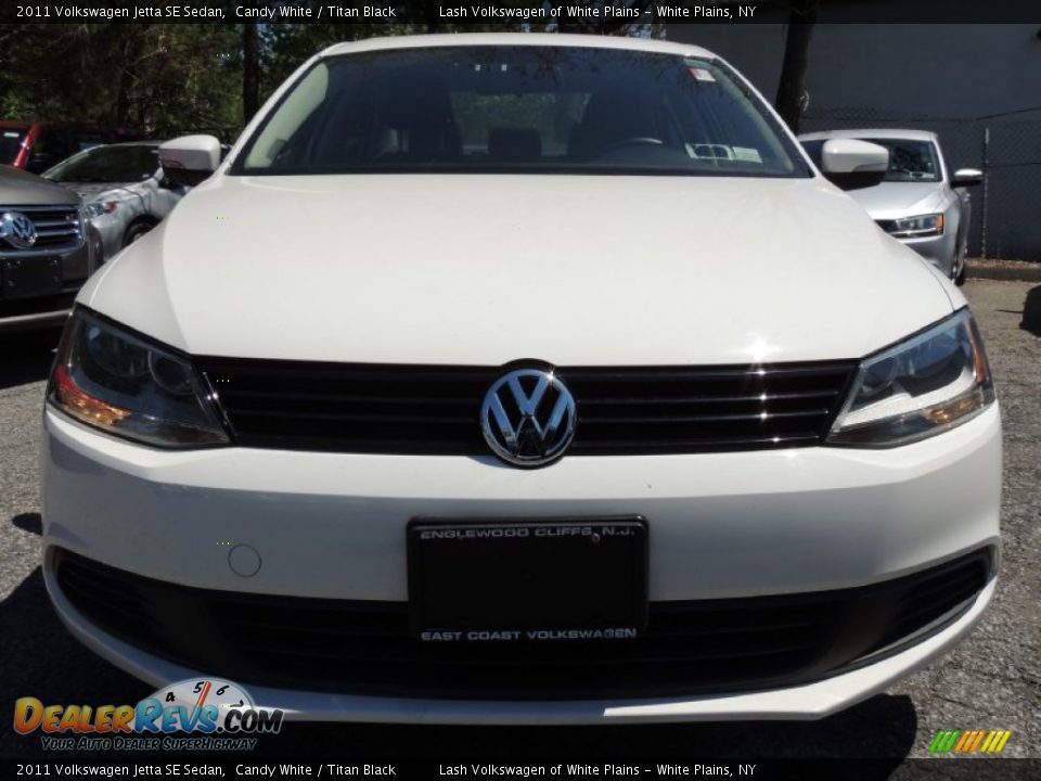 2011 Volkswagen Jetta SE Sedan Candy White / Titan Black Photo #2