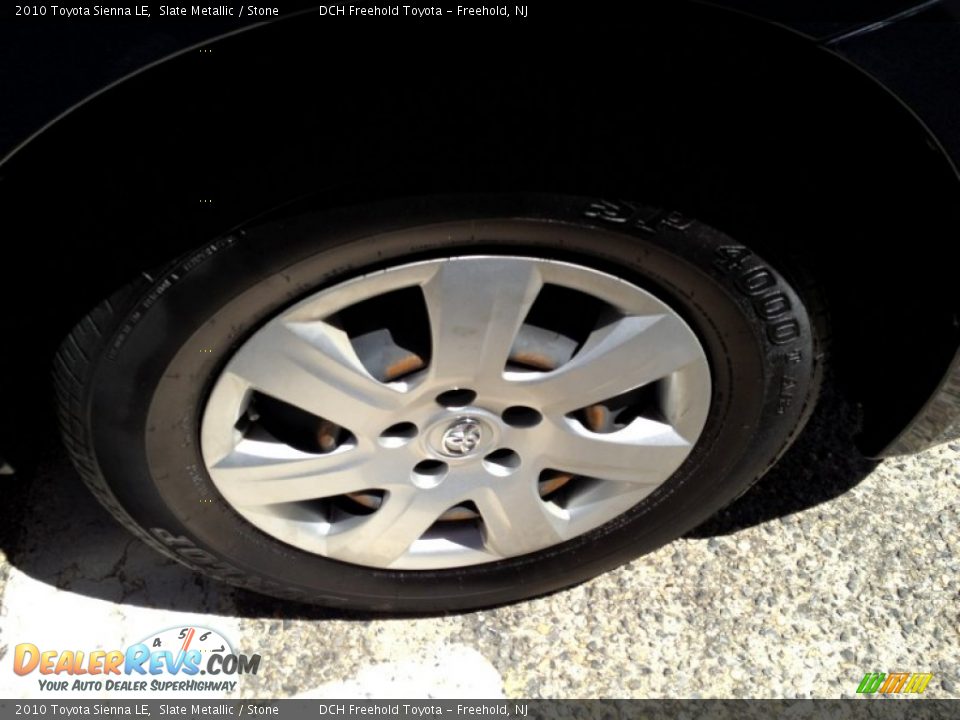 2010 Toyota Sienna LE Slate Metallic / Stone Photo #26