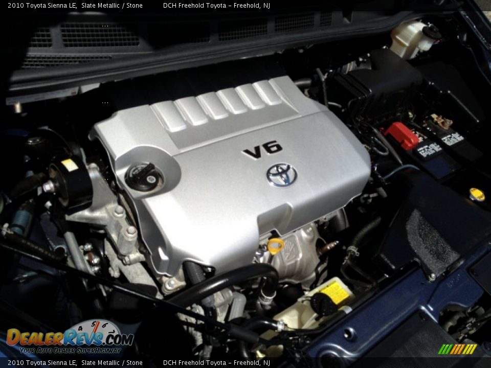 2010 Toyota Sienna LE Slate Metallic / Stone Photo #27