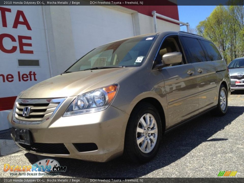 2010 Honda Odyssey EX-L Mocha Metallic / Beige Photo #1