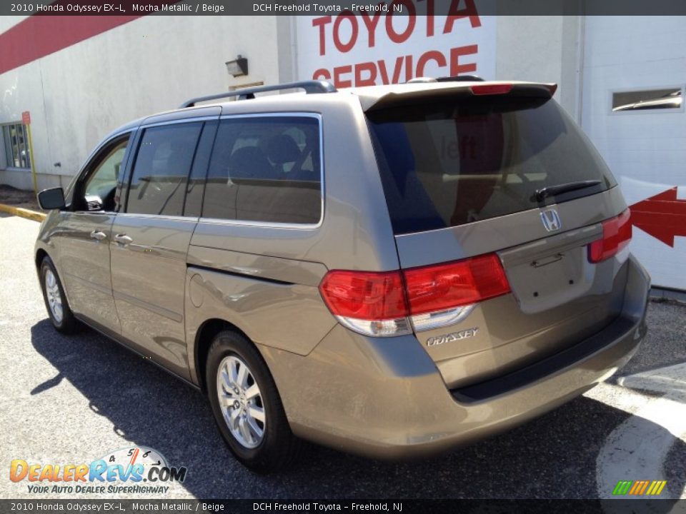 2010 Honda Odyssey EX-L Mocha Metallic / Beige Photo #4