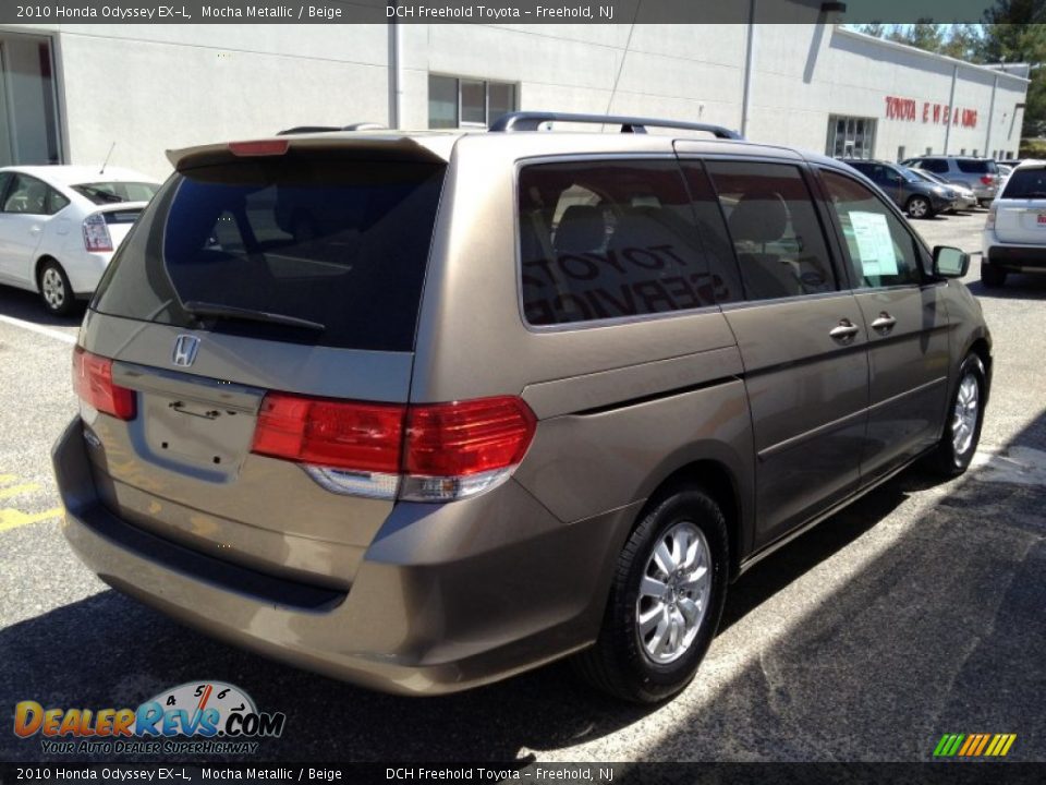 2010 Honda Odyssey EX-L Mocha Metallic / Beige Photo #6