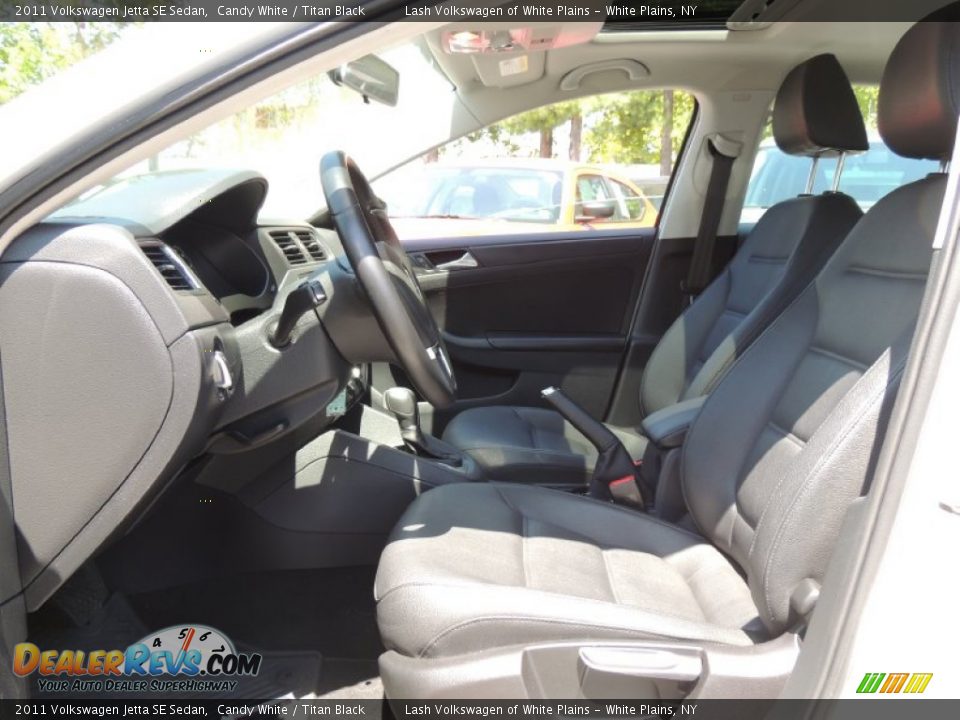 2011 Volkswagen Jetta SE Sedan Candy White / Titan Black Photo #14