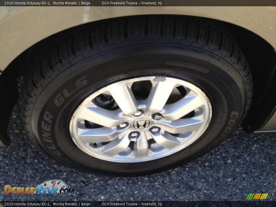 2010 Honda Odyssey EX-L Mocha Metallic / Beige Photo #8