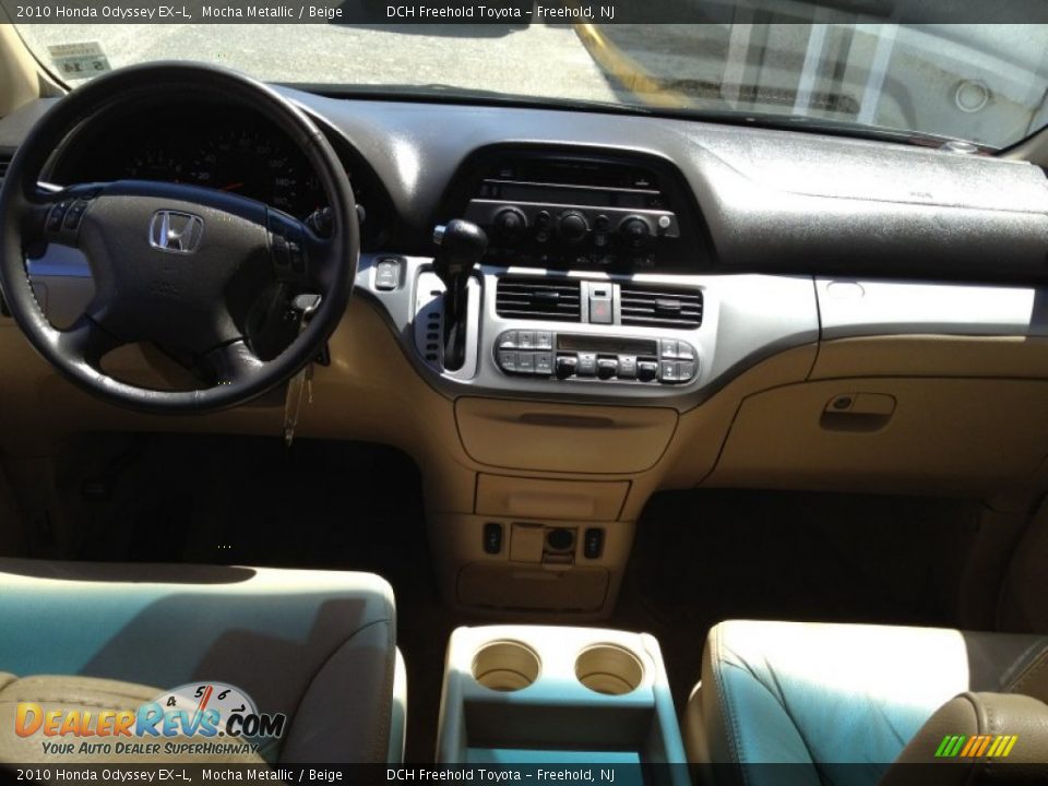 2010 Honda Odyssey EX-L Mocha Metallic / Beige Photo #11