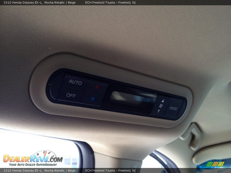 2010 Honda Odyssey EX-L Mocha Metallic / Beige Photo #12
