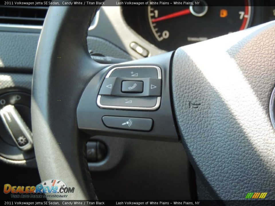 2011 Volkswagen Jetta SE Sedan Candy White / Titan Black Photo #21