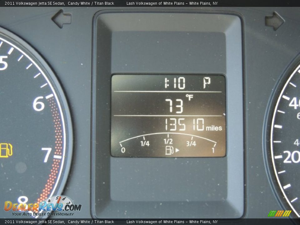 2011 Volkswagen Jetta SE Sedan Candy White / Titan Black Photo #22