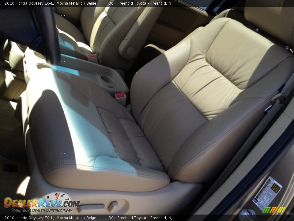 2010 Honda Odyssey EX-L Mocha Metallic / Beige Photo #16