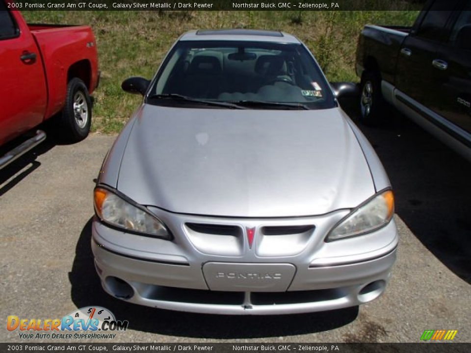 2003 Pontiac Grand Am GT Coupe Galaxy Silver Metallic / Dark Pewter Photo #2