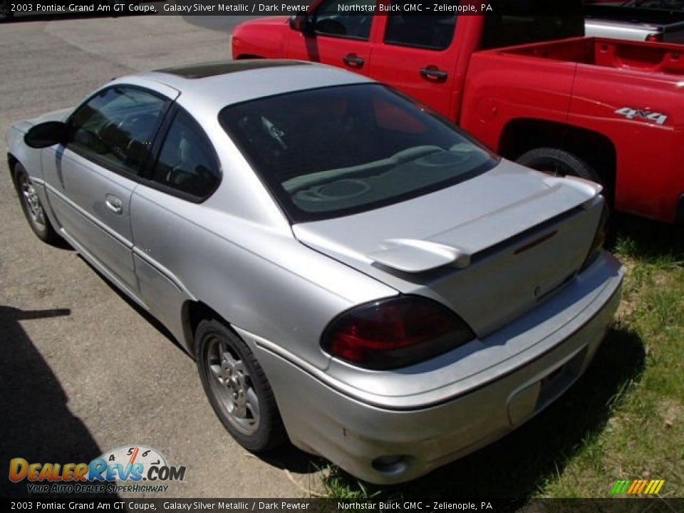 2003 Pontiac Grand Am GT Coupe Galaxy Silver Metallic / Dark Pewter Photo #4