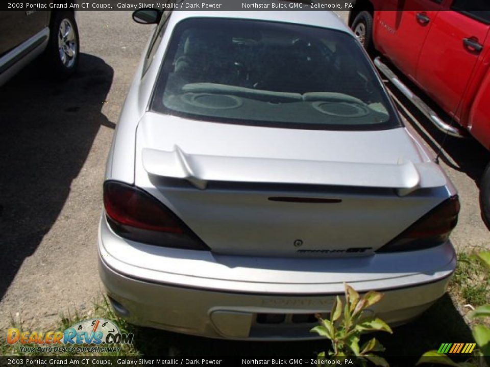2003 Pontiac Grand Am GT Coupe Galaxy Silver Metallic / Dark Pewter Photo #5