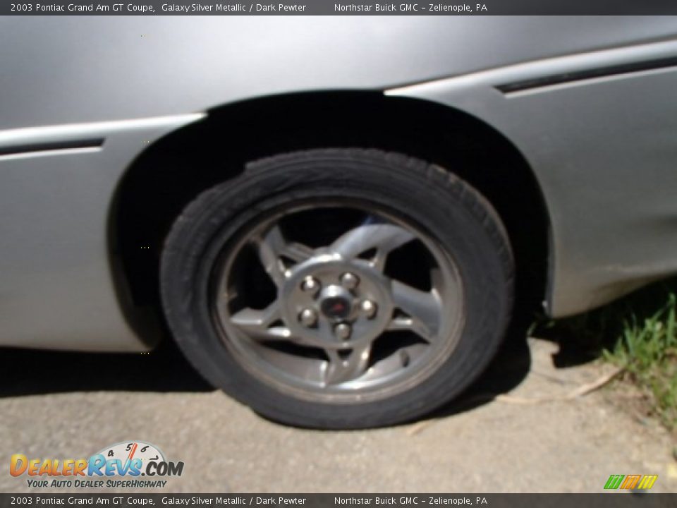 2003 Pontiac Grand Am GT Coupe Galaxy Silver Metallic / Dark Pewter Photo #7