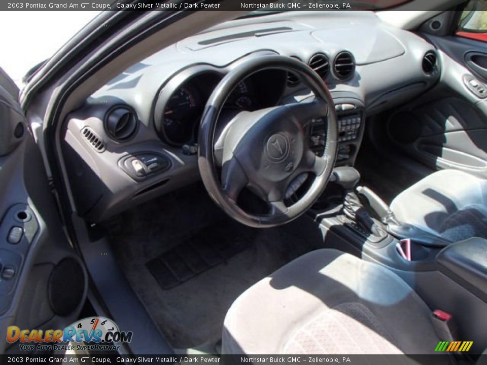 2003 Pontiac Grand Am GT Coupe Galaxy Silver Metallic / Dark Pewter Photo #8