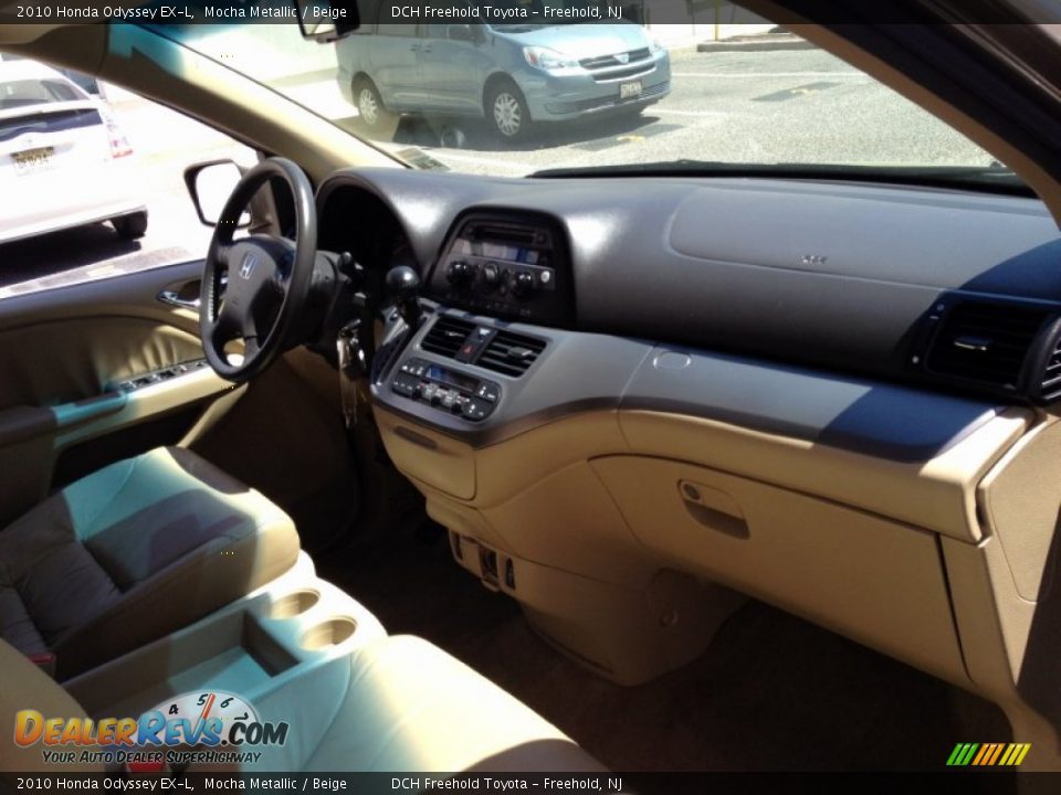 2010 Honda Odyssey EX-L Mocha Metallic / Beige Photo #27