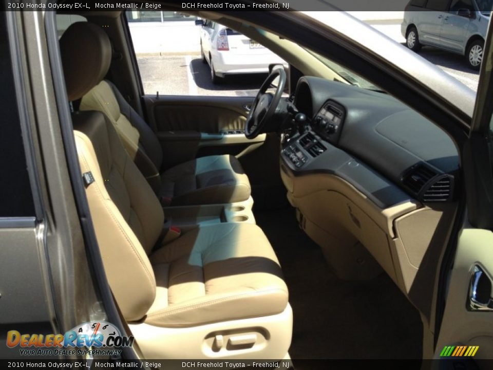 2010 Honda Odyssey EX-L Mocha Metallic / Beige Photo #28