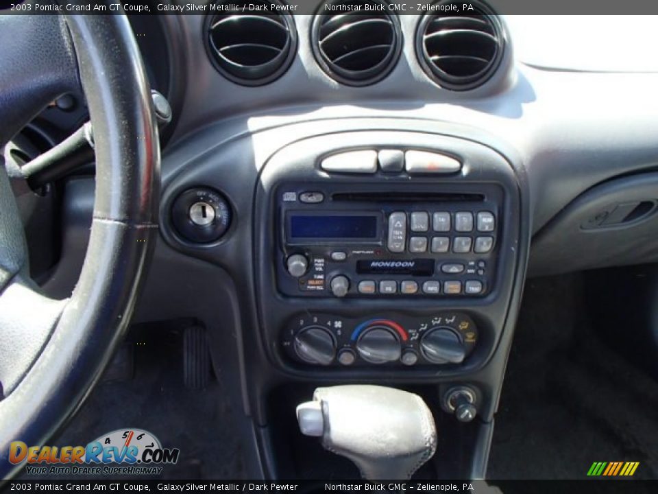 2003 Pontiac Grand Am GT Coupe Galaxy Silver Metallic / Dark Pewter Photo #12