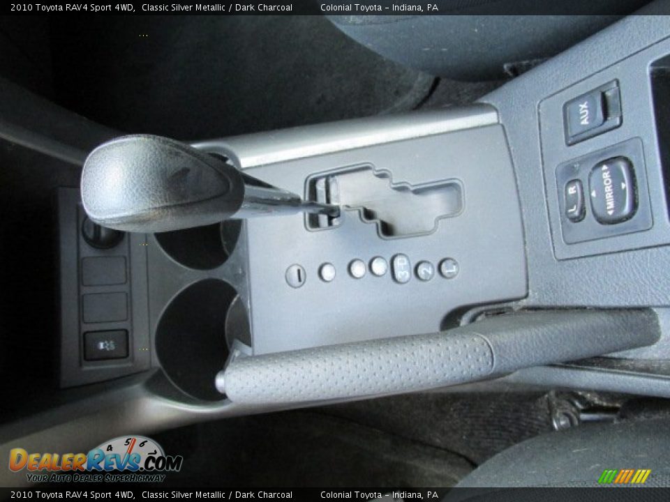 2010 Toyota RAV4 Sport 4WD Classic Silver Metallic / Dark Charcoal Photo #15