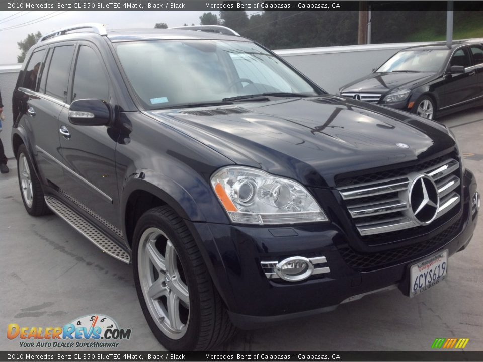 2010 Mercedes-Benz GL 350 BlueTEC 4Matic Black / Black Photo #3
