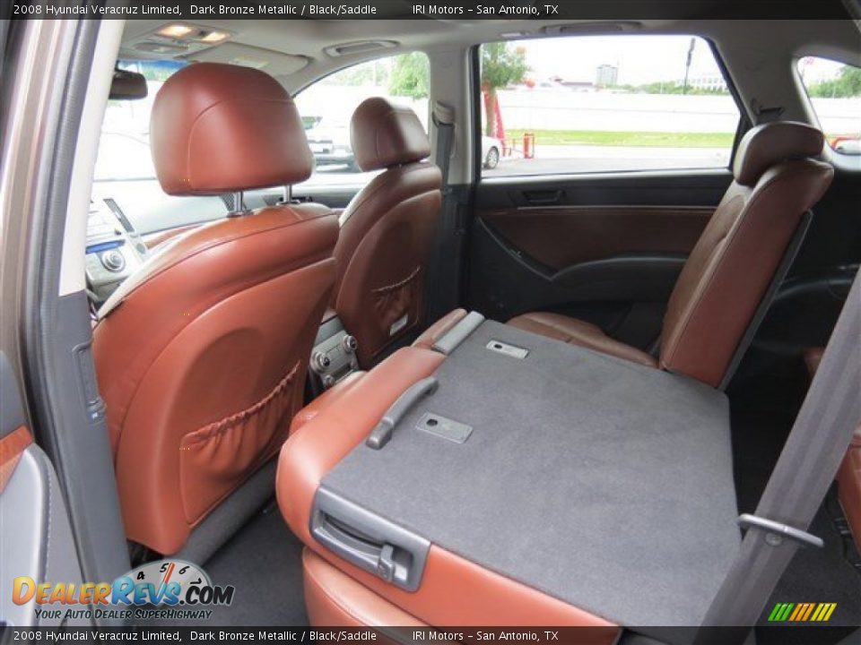 Rear Seat of 2008 Hyundai Veracruz Limited Photo #12