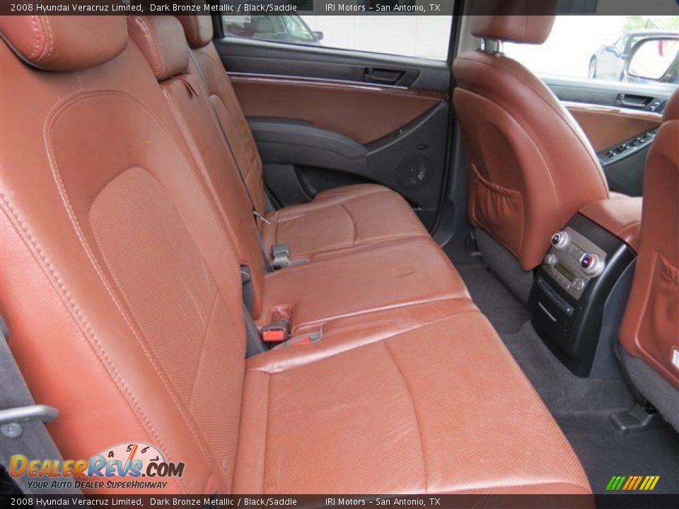 Rear Seat of 2008 Hyundai Veracruz Limited Photo #14