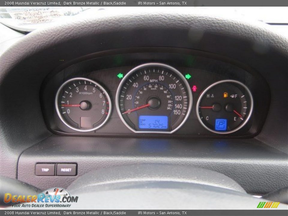 2008 Hyundai Veracruz Limited Gauges Photo #16
