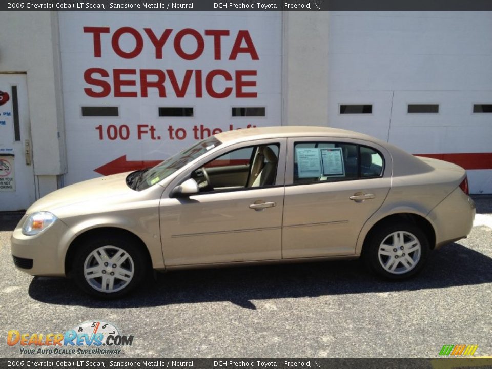 2006 Chevrolet Cobalt LT Sedan Sandstone Metallic / Neutral Photo #3