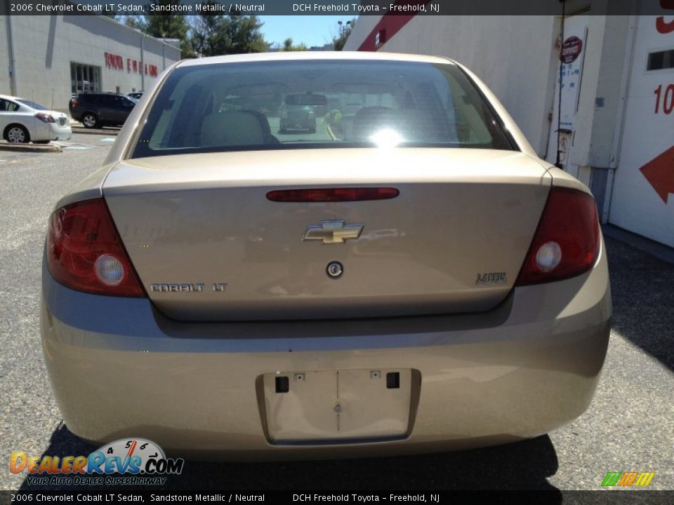 2006 Chevrolet Cobalt LT Sedan Sandstone Metallic / Neutral Photo #5
