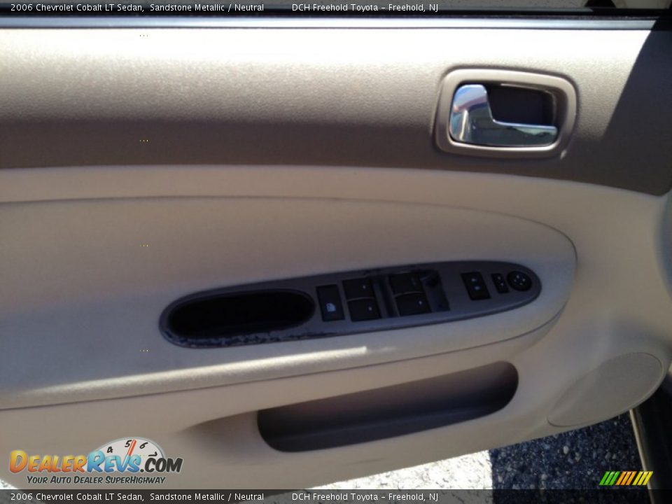 2006 Chevrolet Cobalt LT Sedan Sandstone Metallic / Neutral Photo #12