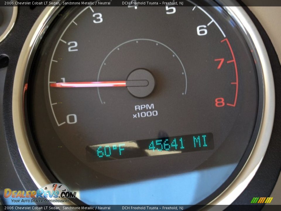 2006 Chevrolet Cobalt LT Sedan Sandstone Metallic / Neutral Photo #19
