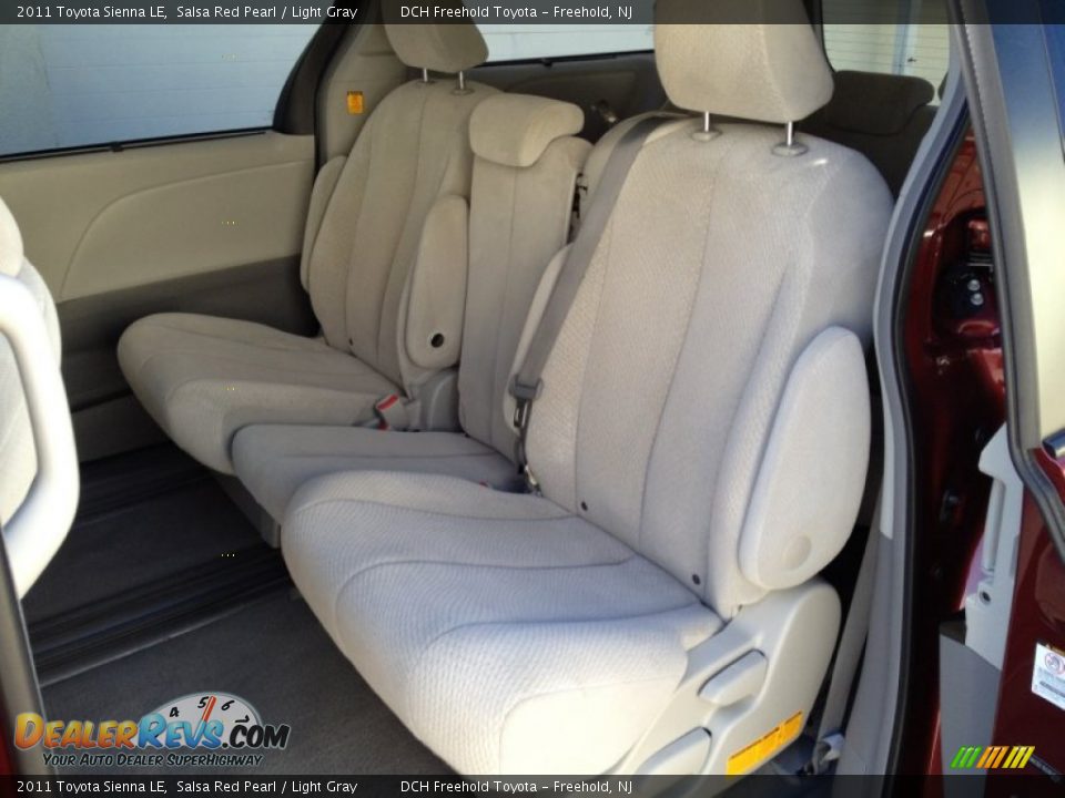 2011 Toyota Sienna LE Salsa Red Pearl / Light Gray Photo #9