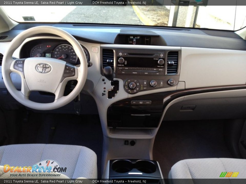 2011 Toyota Sienna LE Salsa Red Pearl / Light Gray Photo #12