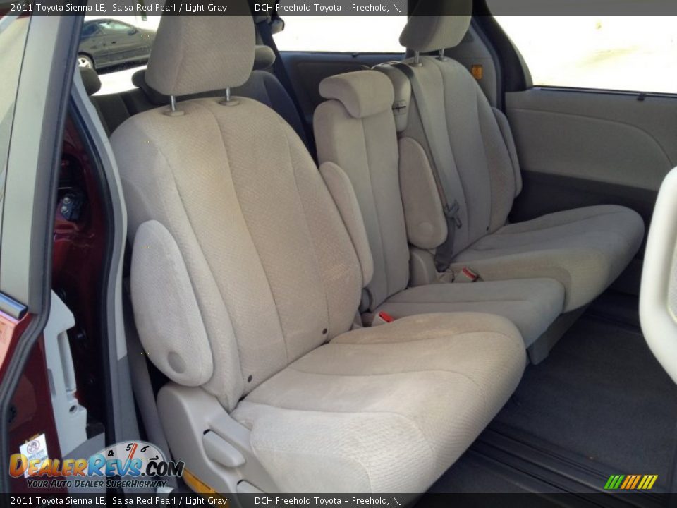 2011 Toyota Sienna LE Salsa Red Pearl / Light Gray Photo #24