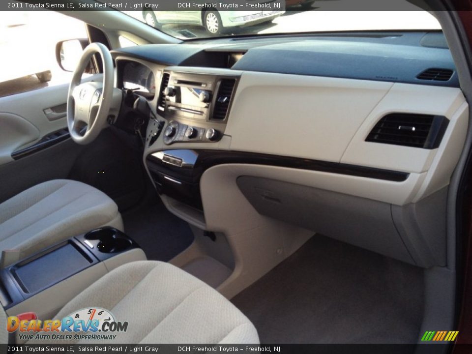 2011 Toyota Sienna LE Salsa Red Pearl / Light Gray Photo #26