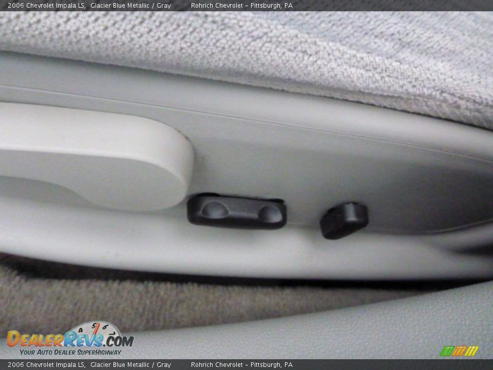 2006 Chevrolet Impala LS Glacier Blue Metallic / Gray Photo #7