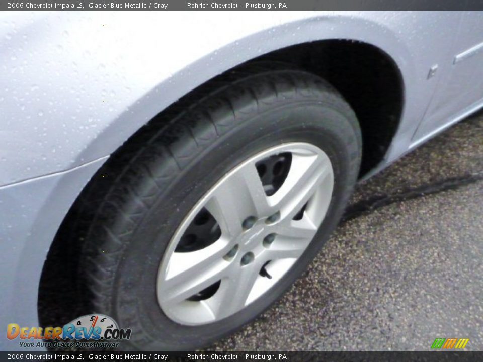 2006 Chevrolet Impala LS Glacier Blue Metallic / Gray Photo #8