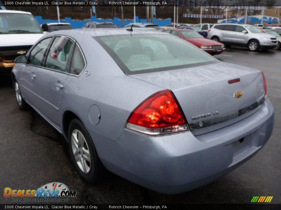 Glacier Blue Metallic 2006 Chevrolet Impala LS Photo #12